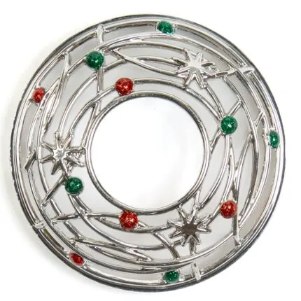 Christmas Wreath Candle-Lid – Hauptansicht