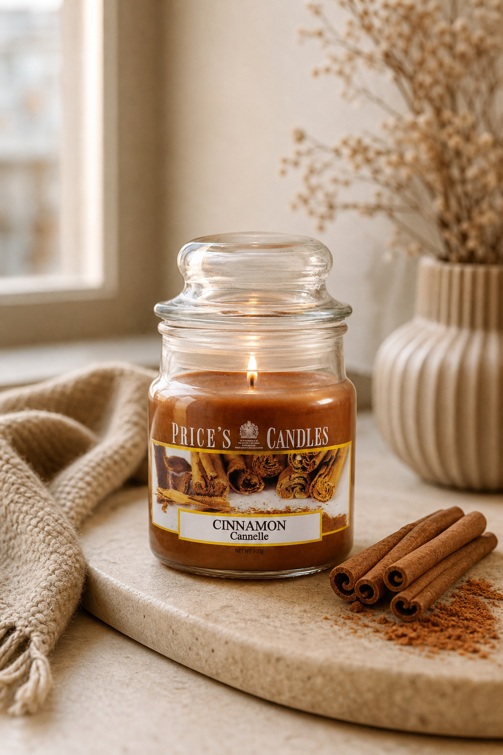 Cinnamon 100g in einer stimmungsvollen Anwendungsszene