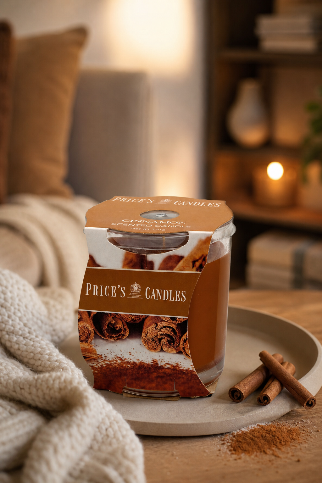 Cinnamon 170g in einer stimmungsvollen Anwendungsszene