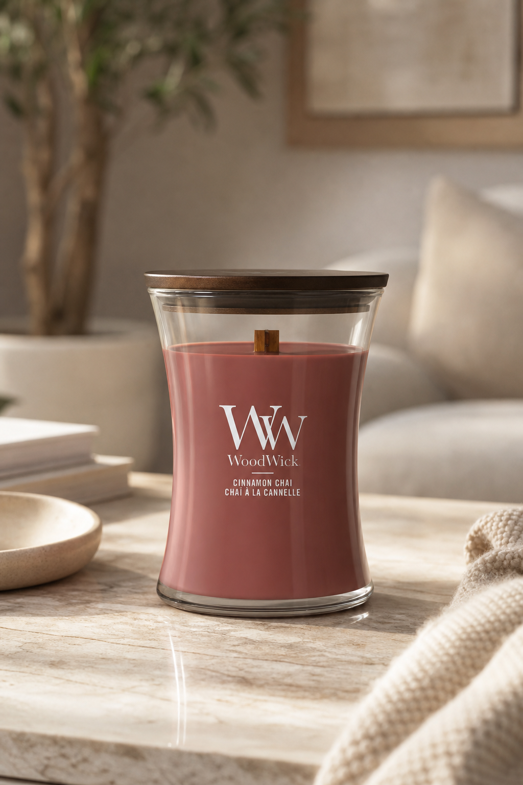 Cinnamon Chai 275g in einer stimmungsvollen Anwendungsszene