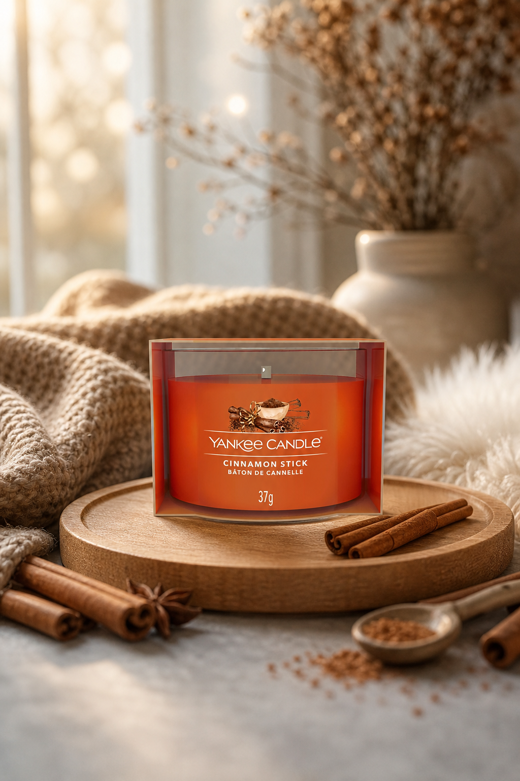 Cinnamon Stick 37g in einer stimmungsvollen Anwendungsszene