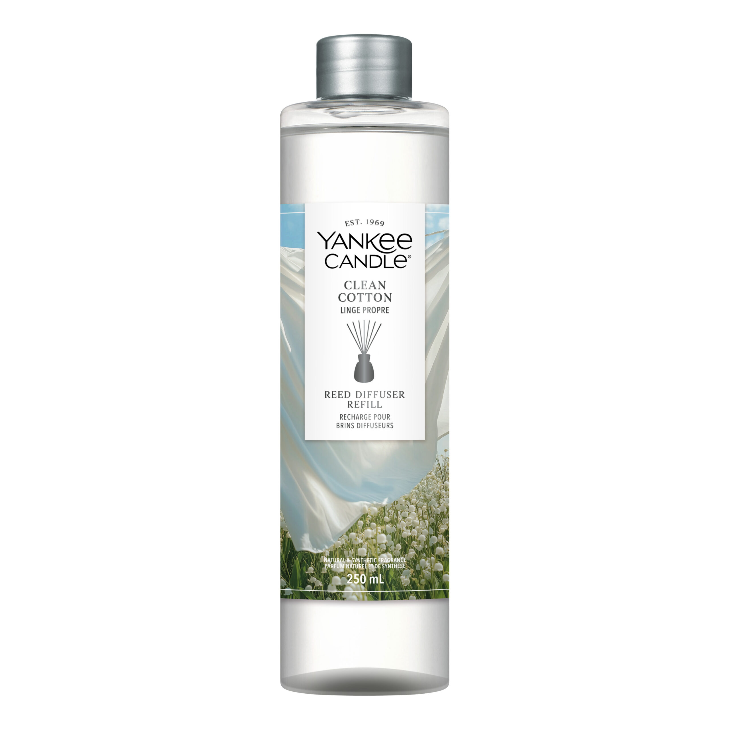 Clean Cotton Reed Diffuser Nachfüller Yankee Candle Clean Cotton Reed Diffuser Refill mit 250 ml Inhalt