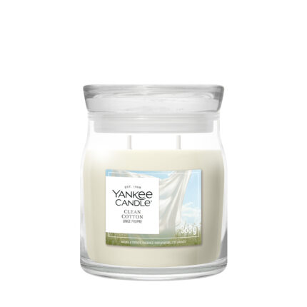 Clean Cotton Signature Medium Jar 368g 2-Docht – Produktansicht