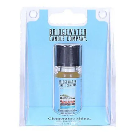 Verpacktes Clementine Shine Fragrance Oil vor weißem Hintergrund
