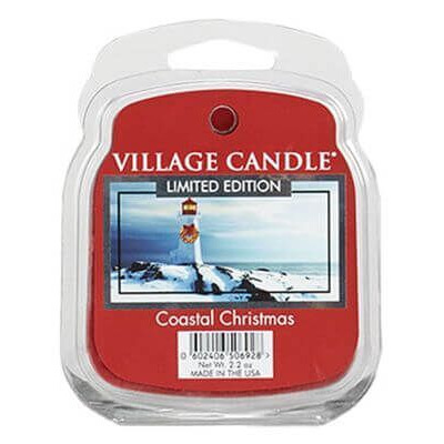 Village Candle Coastal Christmas Duftwachs im transparenten Blister