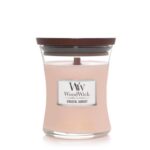 WoodWick Coastal Sunset Kerze im Glas mit braunem Deckel
