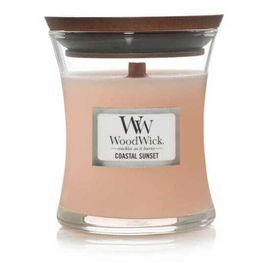 WoodWick Coastal Sunset Kerze WoodWick Coastal Sunset Kerze im Glas mit Holzdeckel