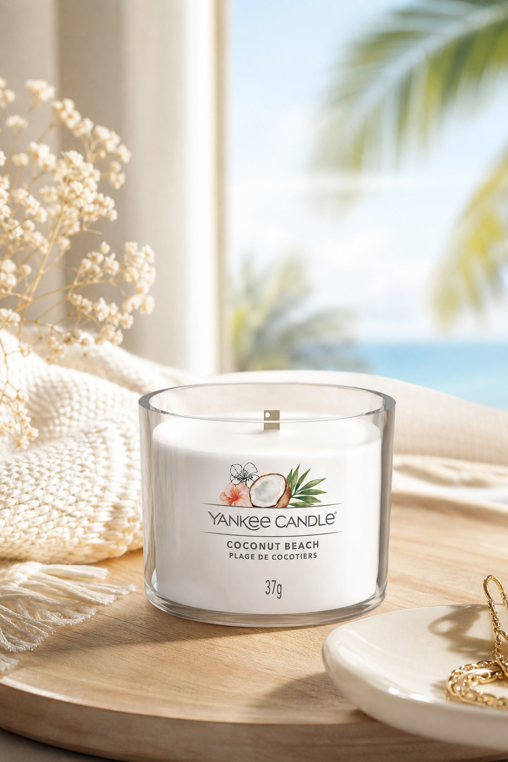 Coconut Beach 37g in einer stimmungsvollen Anwendungsszene