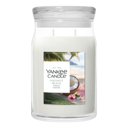 Coconut Beach Signature Large Jar 567g 2-Docht – Hauptansicht