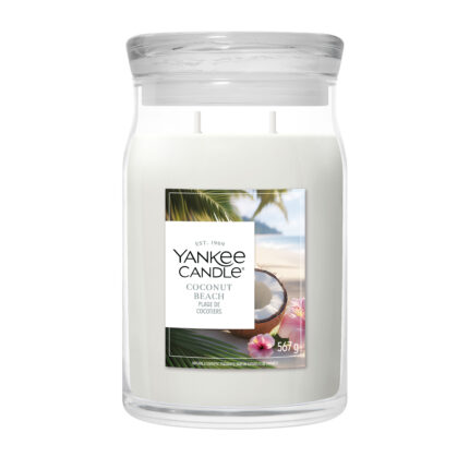 Coconut Beach Signature Large Jar 567g 2-Docht – Produktansicht