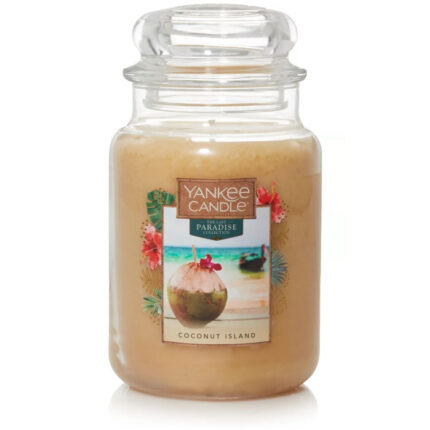 Yankee Candle Coconut Island Kerze im Glas mit Deckel