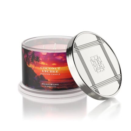 Coconut Lychee 510g (4-Docht) – Produktansicht