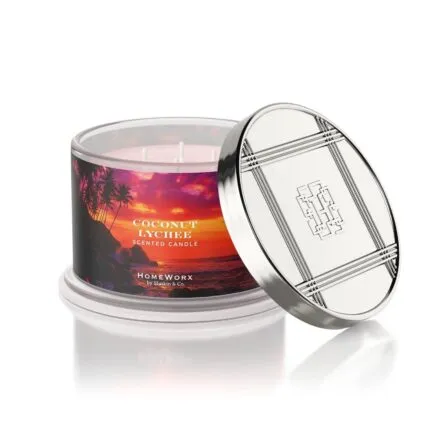 Coconut Lychee 510g (4-Docht) – Produktansicht