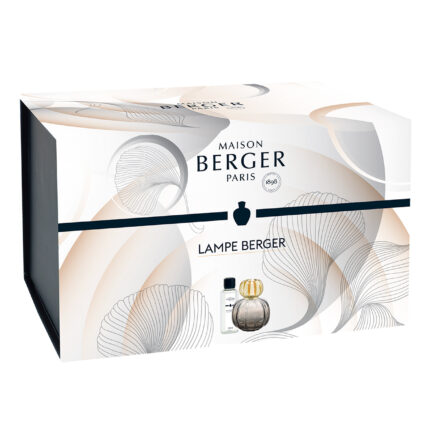 Verpackungsdetail mit Maison Berger Paris und Lampe Berger Aufschrift
