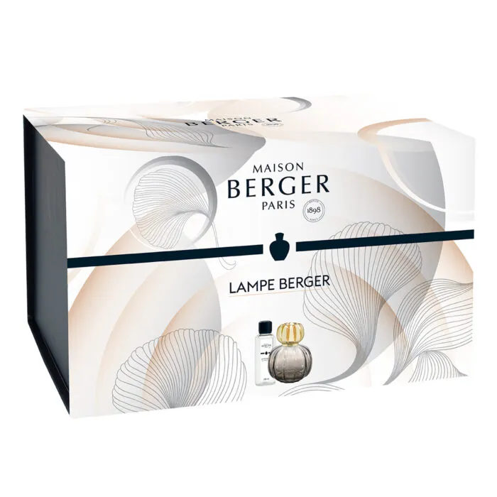 Verpackungsdetail mit Maison Berger Paris und Lampe Berger Aufschrift