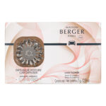 Frontansicht der Maison Berger Paris Lady Flower Autoduftverpackung