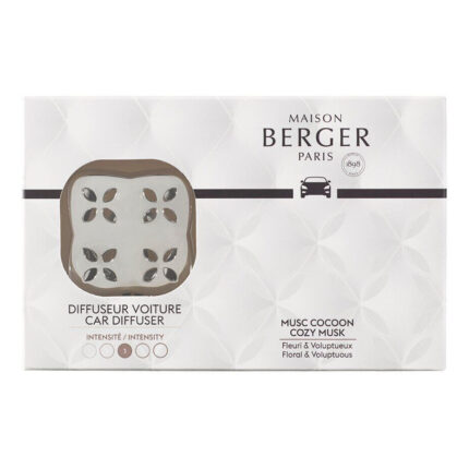 Cosy - Pudriger Moschus Autoduft Set – Hauptansicht
