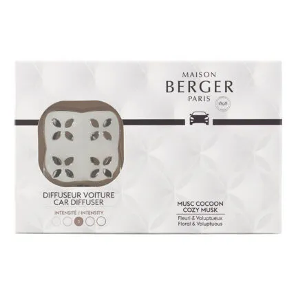 Cosy - Pudriger Moschus Autoduft Set – Hauptansicht