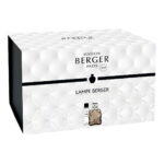 Maison Berger Verpackung mit Darstellung von Lampe Berger und Nachfüllflasche