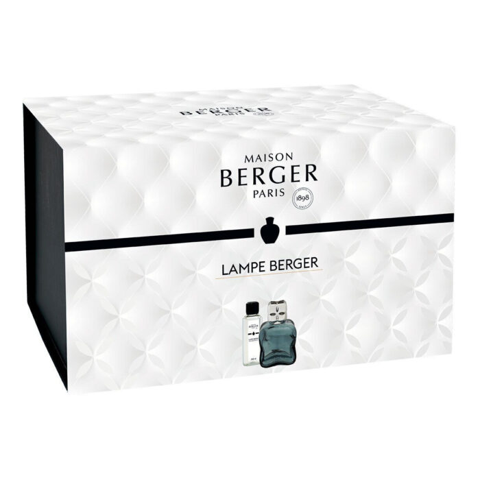 Maison Berger Paris Verpackung mit Abbildung einer Lampe Berger und Nachfüllflasche