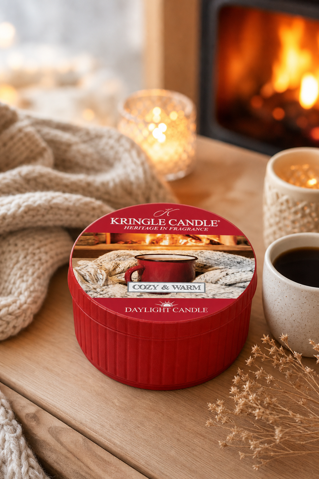 Cozy & Warm Daylight 42g in einer stimmungsvollen Anwendungsszene