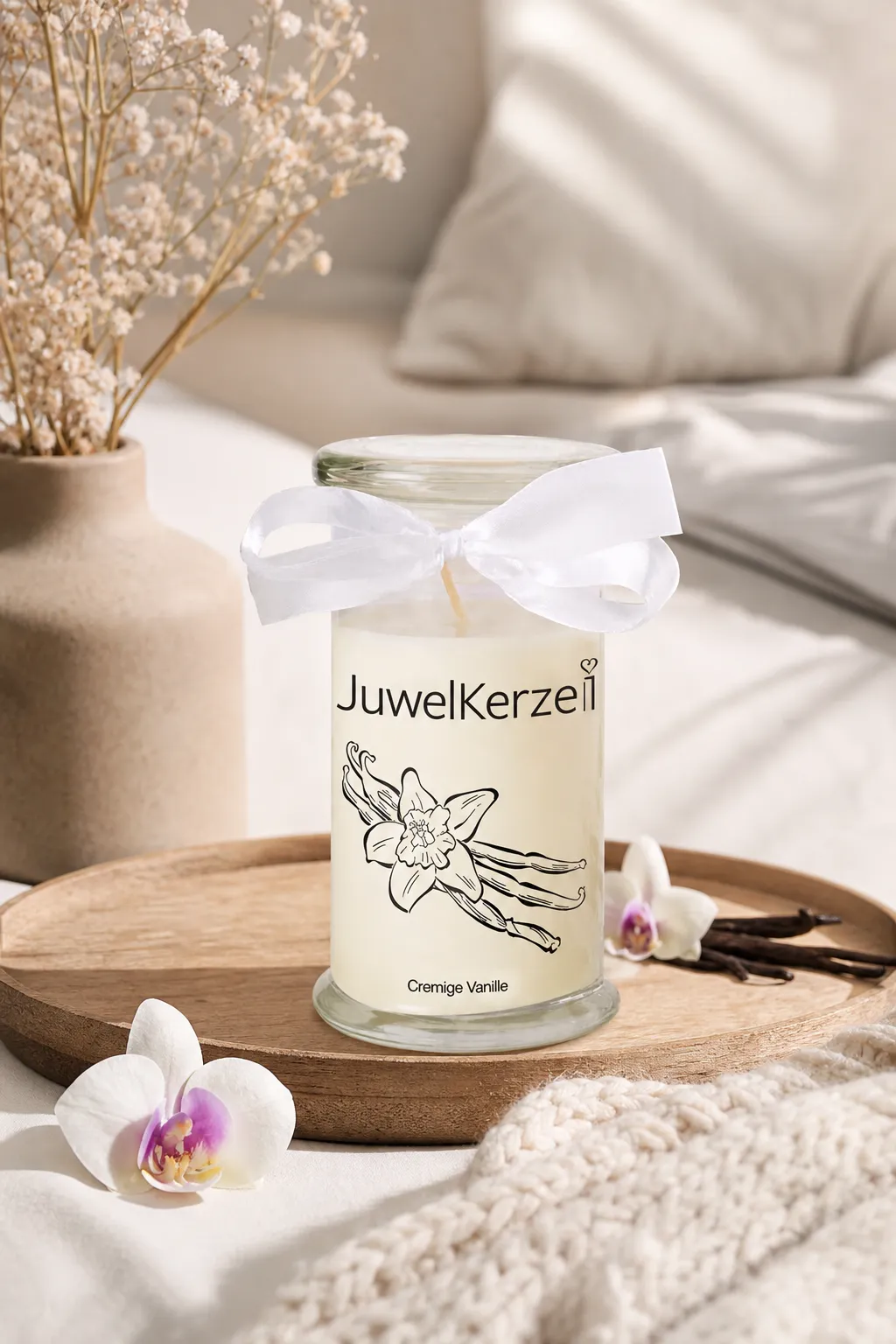 Creamy Vanilla 400 g creme – Stimmungsbild Creamy Vanilla 400 g creme in einer stimmungsvollen Anwendungsszene