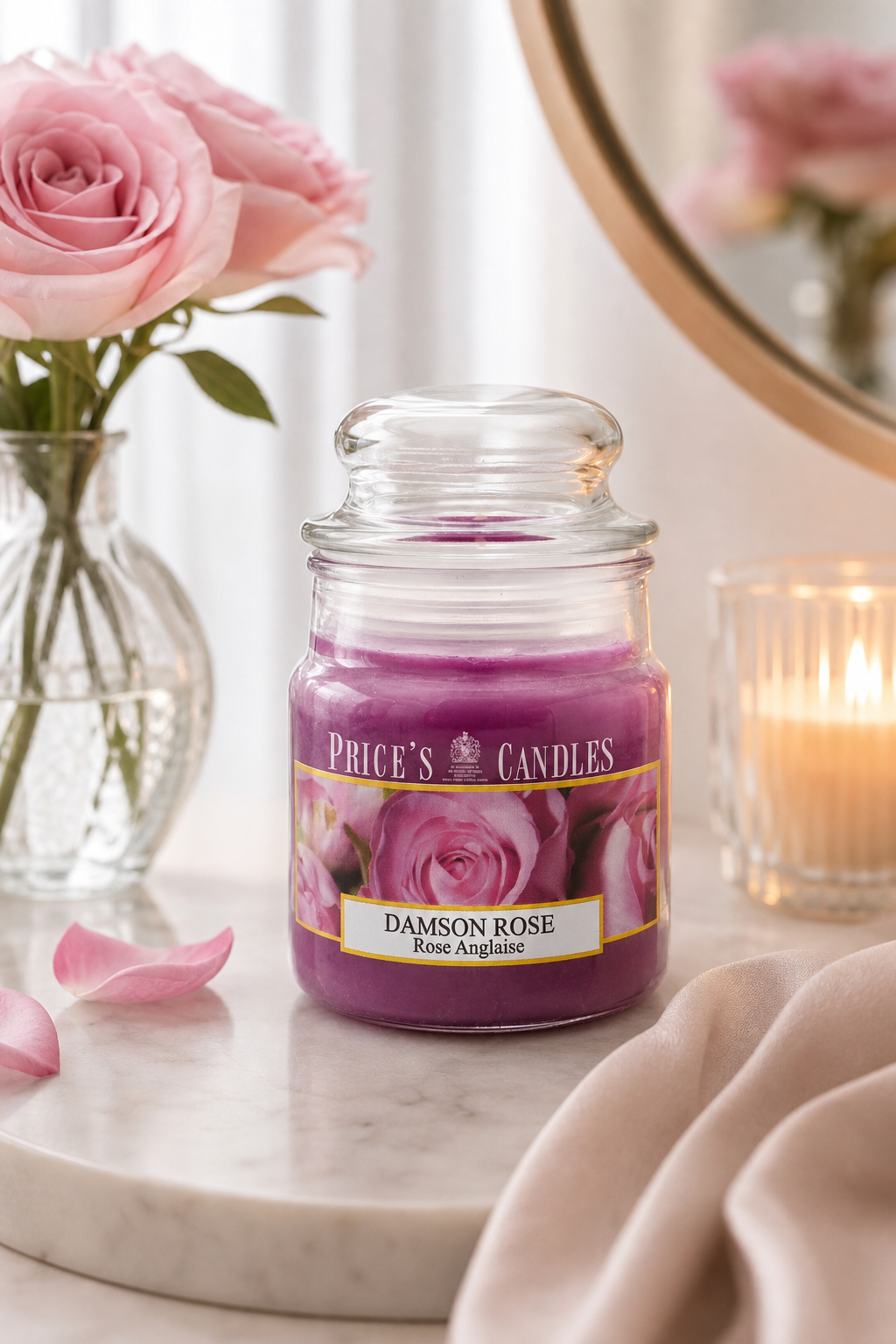 Damson Rose 100g in einer stimmungsvollen Anwendungsszene