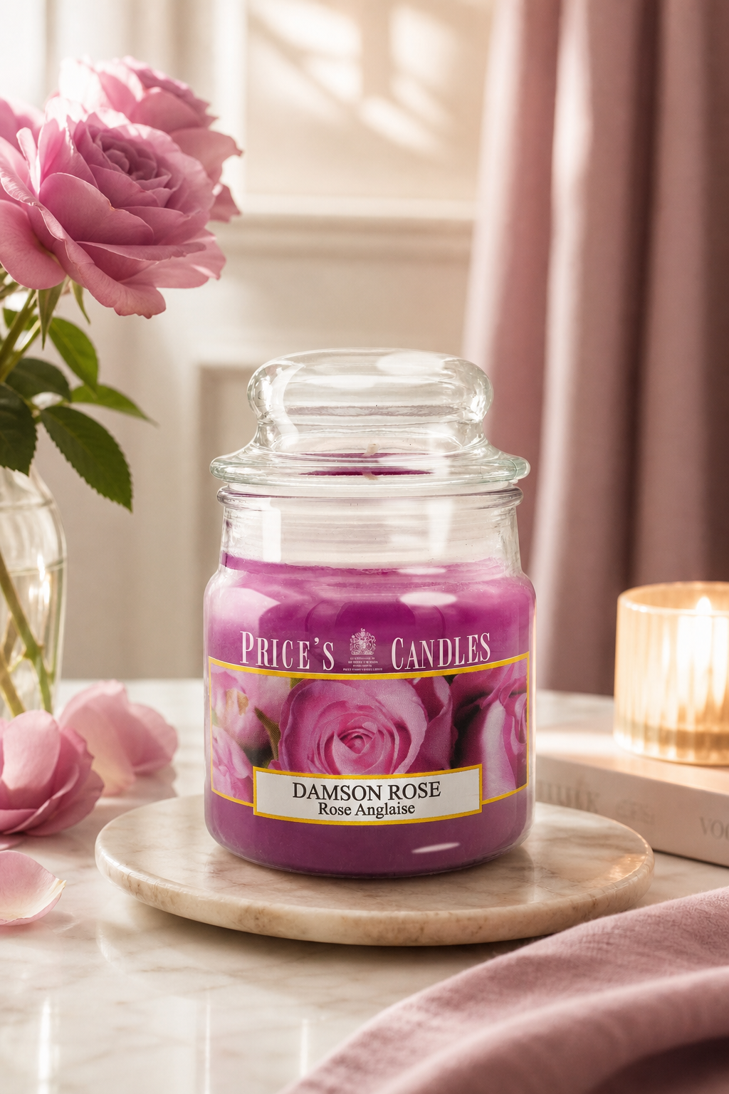 Damson Rose 411g in einer stimmungsvollen Anwendungsszene