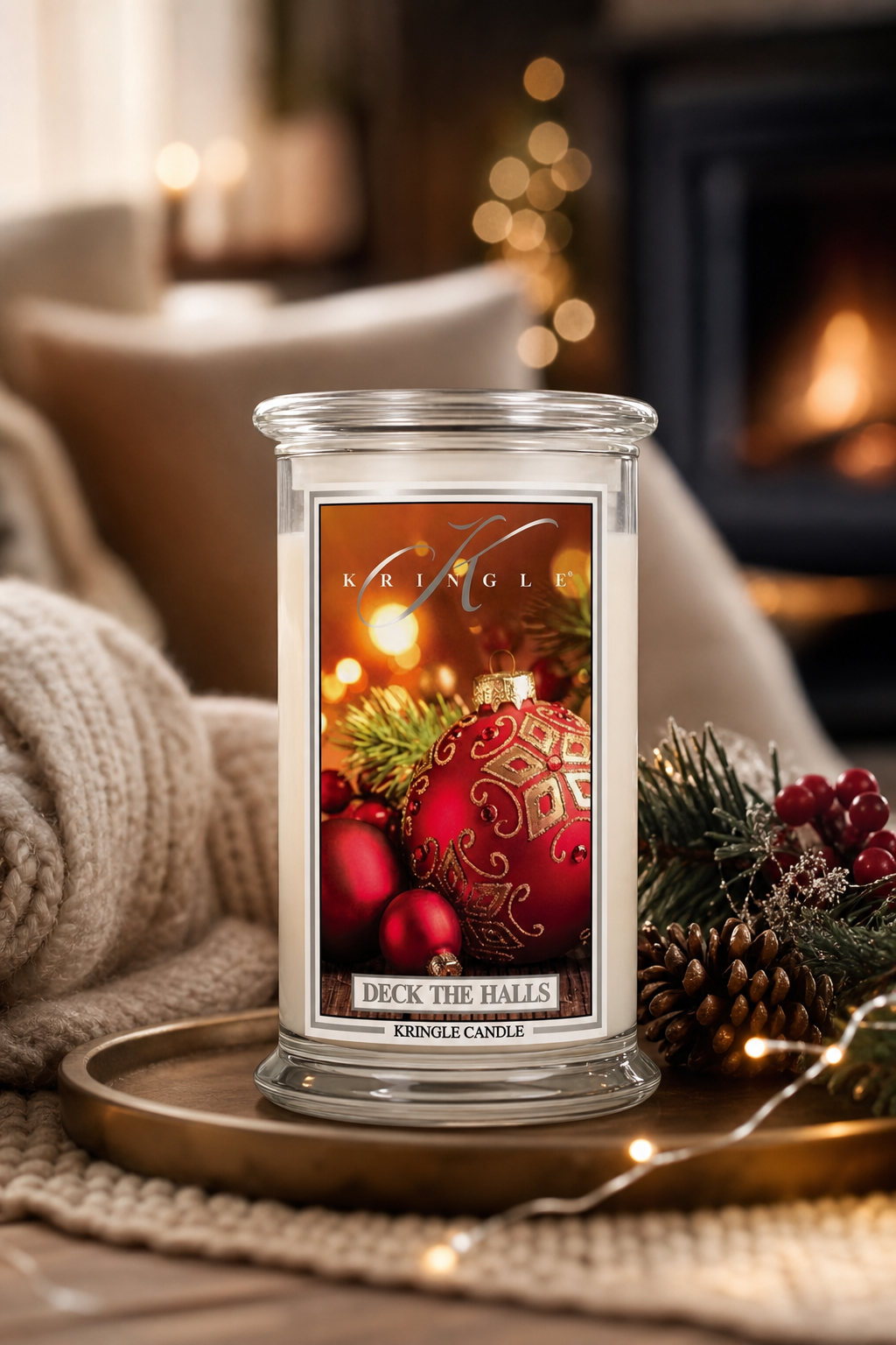 Deck The Halls 623g in einer stimmungsvollen Anwendungsszene