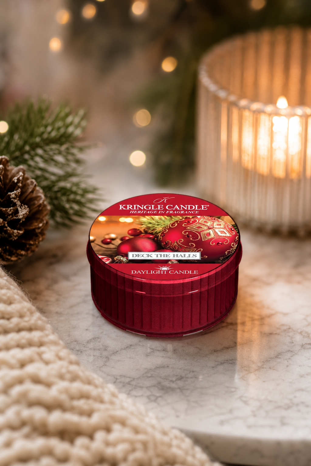 Deck The Halls Daylight 42g in einer stimmungsvollen Anwendungsszene