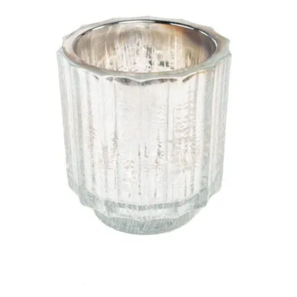 Devon Kerzenhalter silber L – Hauptansicht