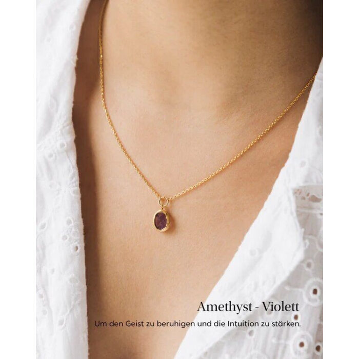 Die Kraft der Steine mit Halskette - Tigerauge 250g – Produktansicht