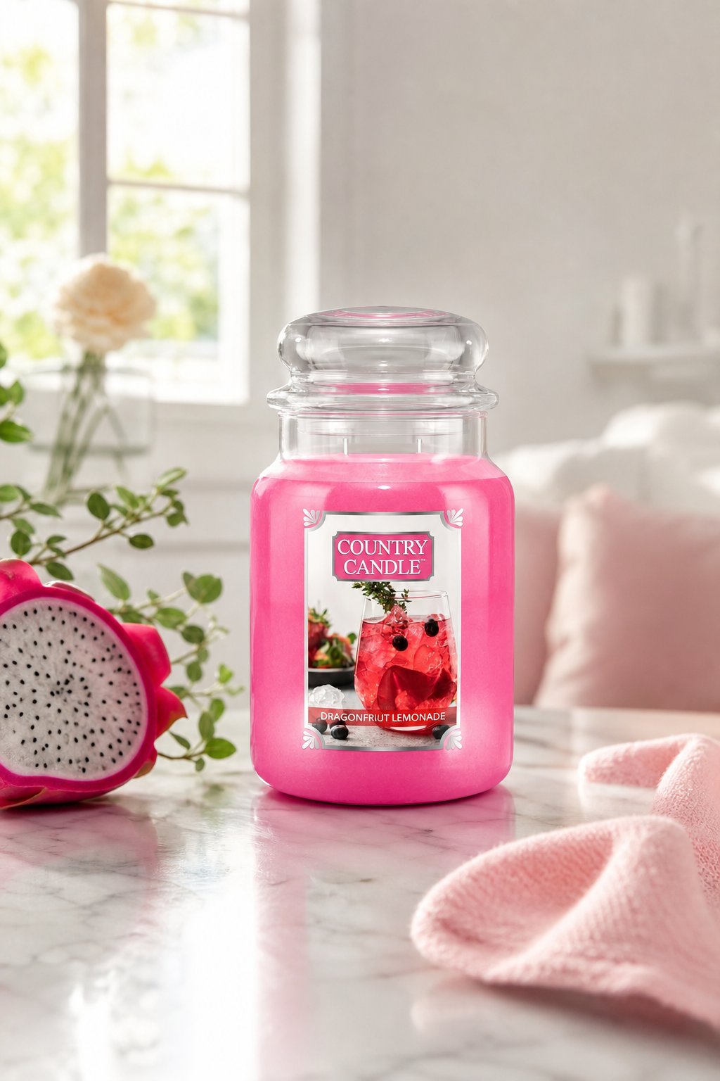Dragonfruit Lemonade 680g in einer stimmungsvollen Anwendungsszene