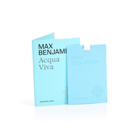 Duftkarte Acqua Viva – Blau – Hauptansicht