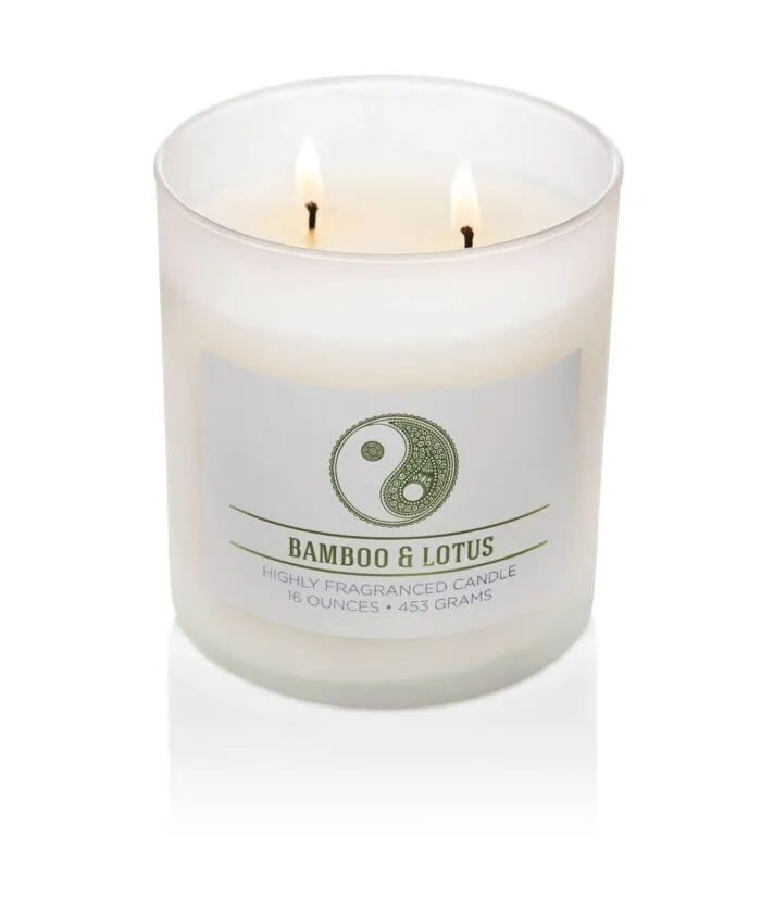 Duftkerze Bamboo Lotus - 453g – Produktansicht