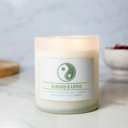Duftkerze Bamboo Lotus - 453g – Hauptansicht