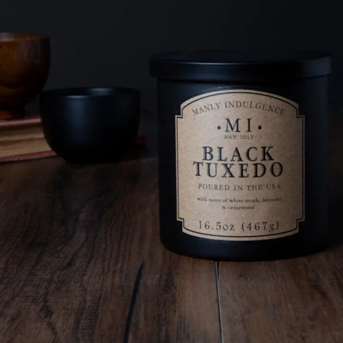 Duftkerze Classic Black Tuxedo - 467g – Produktansicht