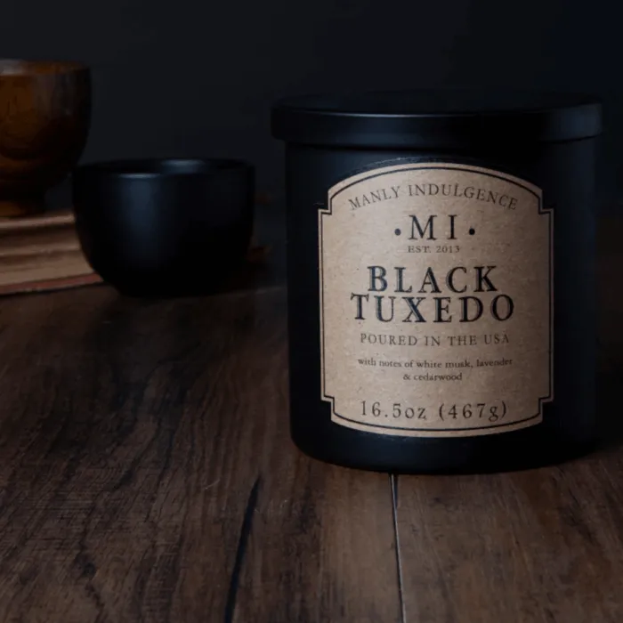 Duftkerze Classic Black Tuxedo - 467g – Produktansicht