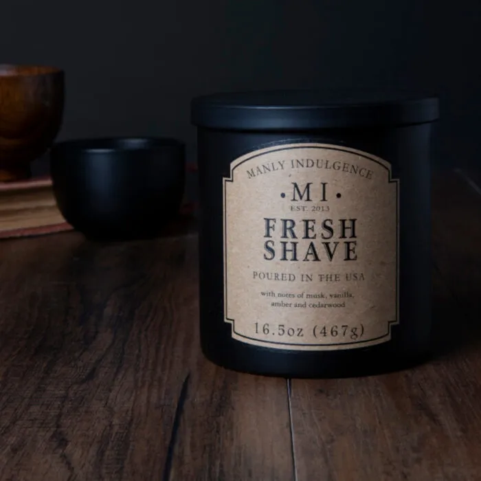 Duftkerze Classic Fresh Shave - 467g – Produktansicht
