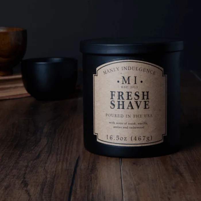 Duftkerze Classic Fresh Shave - 467g – Produktansicht