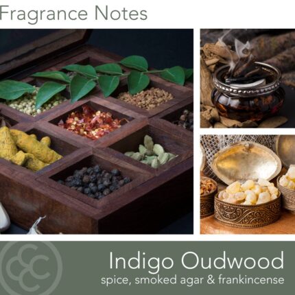 Duftkerze Desert Indigo Oudwood - 411g – Hauptansicht