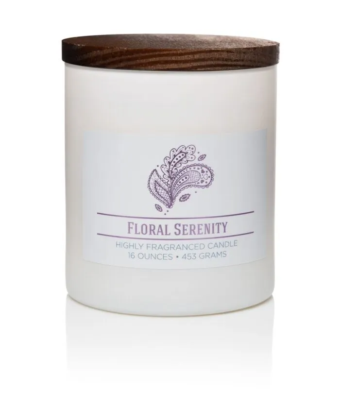 Duftkerze Floral Serenity - 453g – Produktansicht