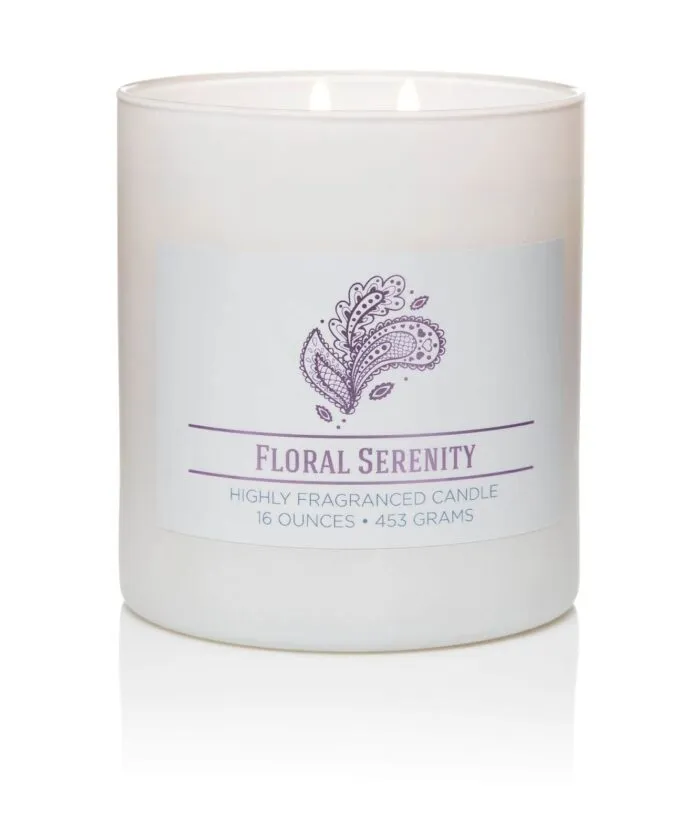 Duftkerze Floral Serenity - 453g – Produktansicht