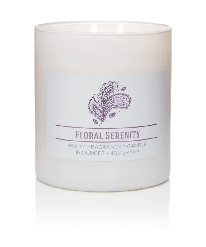 Duftkerze Floral Serenity - 453g – Produktansicht