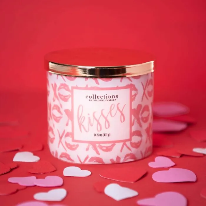 Duftkerze Kisses - 411g – Produktansicht