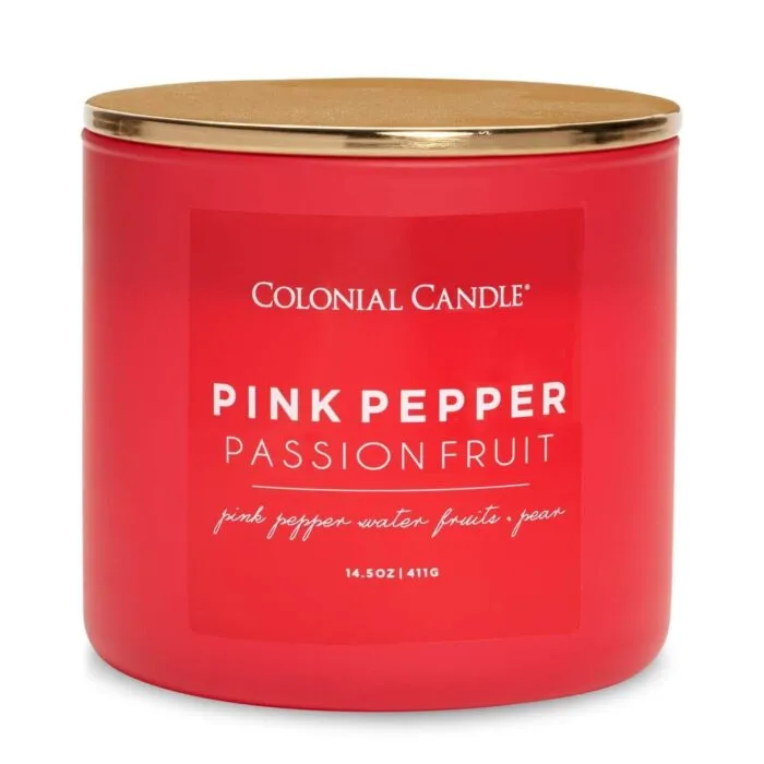 Duftkerze Pink Pepper Passionfruit  - 411g – Produktansicht