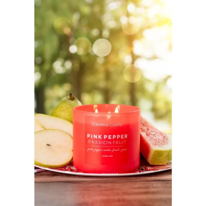 Duftkerze Pink Pepper Passionfruit  - 411g – Produktansicht