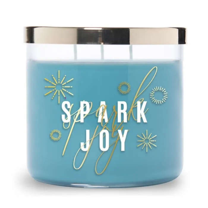 Duftkerze Spark Joy - 411g – Produktansicht