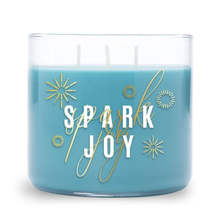 Duftkerze Spark Joy - 411g – Produktansicht