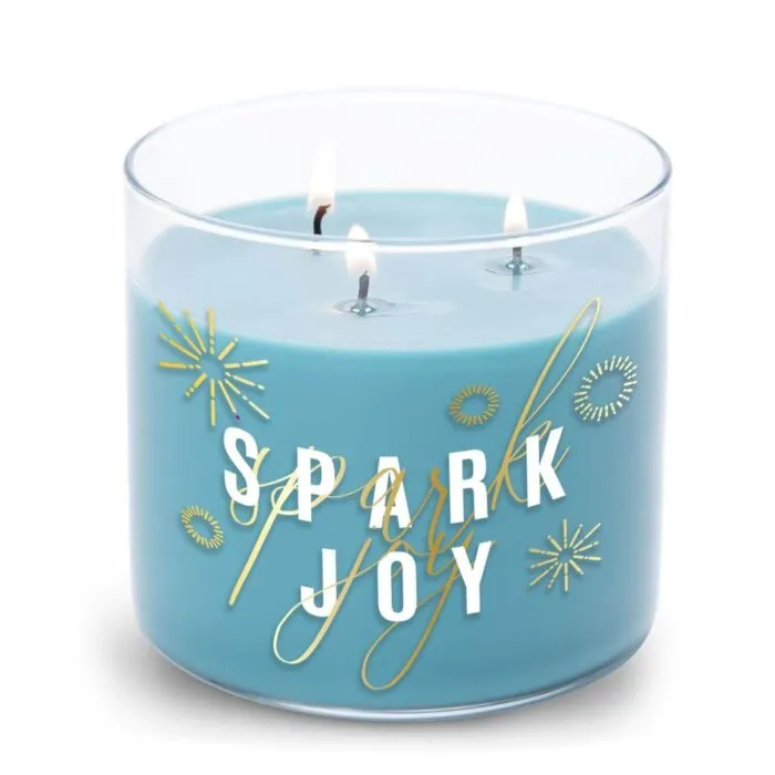 Duftkerze Spark Joy - 411g – Produktansicht